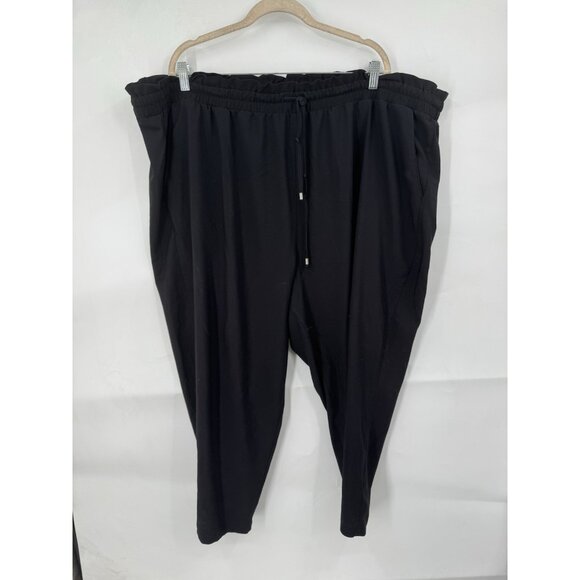 Torrid Pull On Pants Women Plus Size 4X Black Casual Straight Leg Preppy Rave - Picture 1 of 8